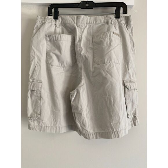 Columbia Cream Shorts Womens 16 Pockets White - Picture 2 of 5